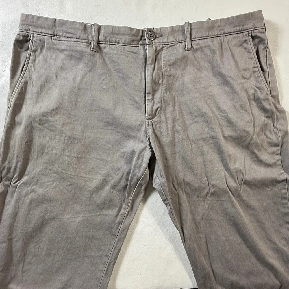 J.Crew 484 Slim‎ Stretch Chino Pants Mens 40x32 Gray Casual Office